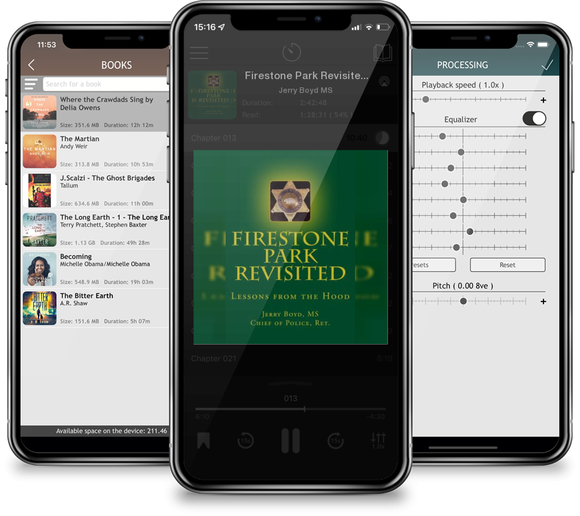 Audiobook Firestone Park Revisited by Jerry Boyd MS