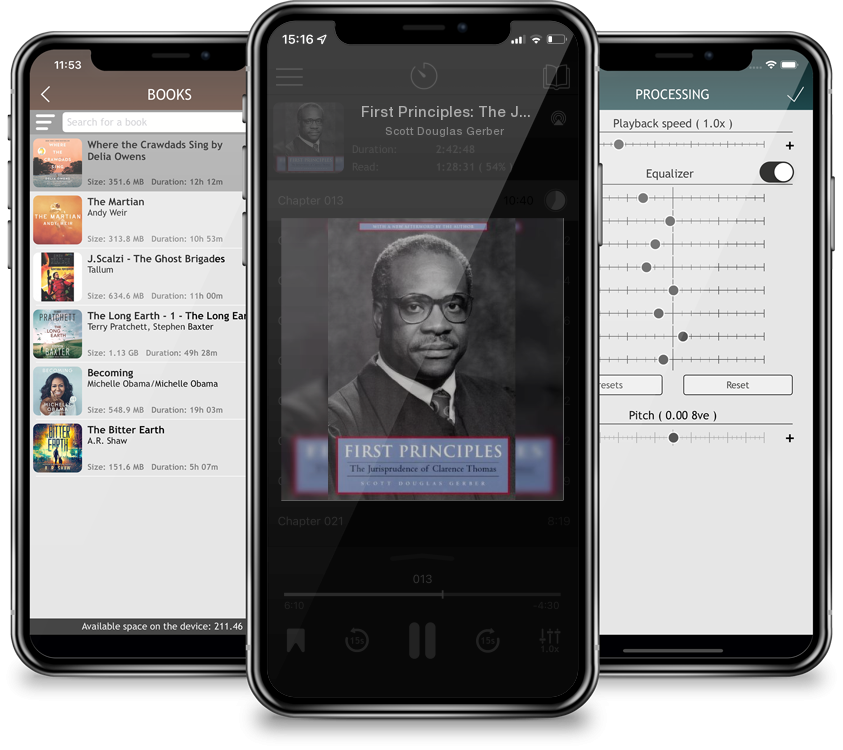 Audiobook First Principles: The Jurisprudence of Clarence Thomas by Scott Douglas Gerber