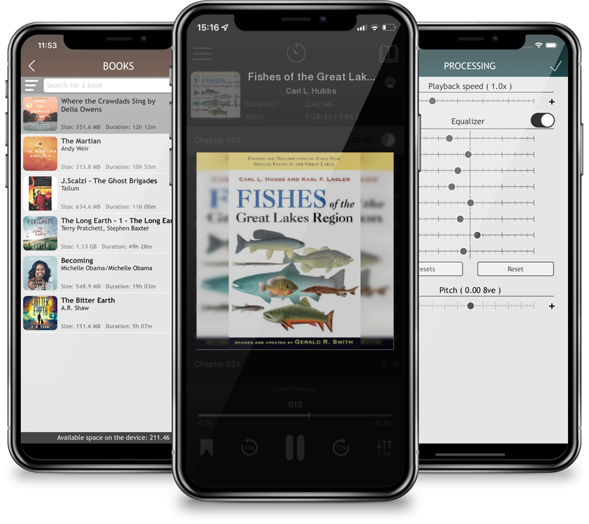 Audiobook Fishes of the Great Lakes Region, Revised Edition by Carl L. Hubbs