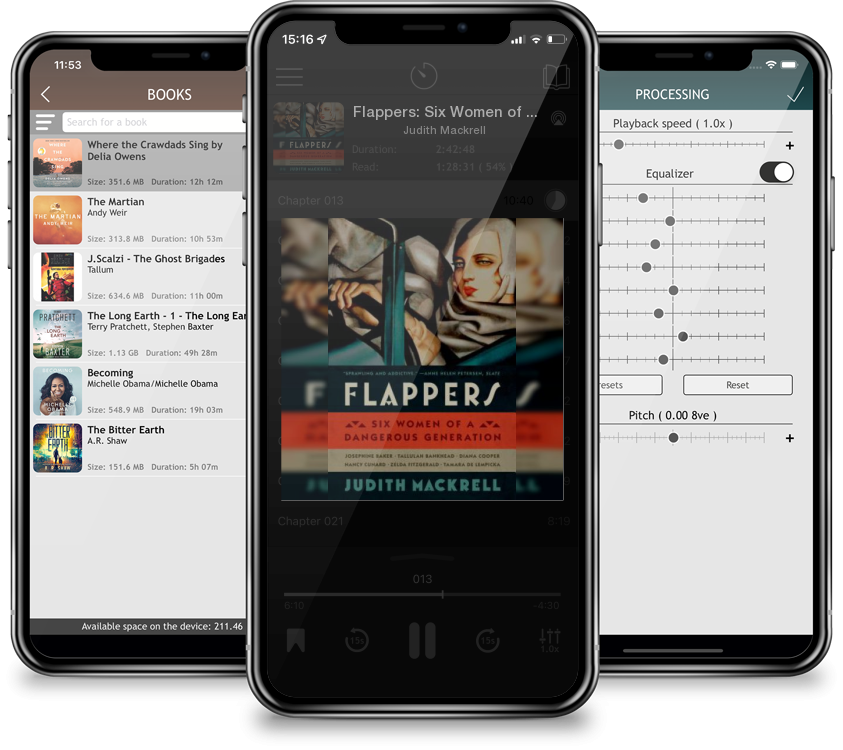 Audiobook Flappers: Six Women of a Dangerous Generation by Judith Mackrell