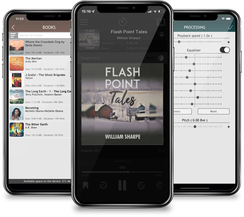 Audiobook Flash Point Tales by William Sharpe