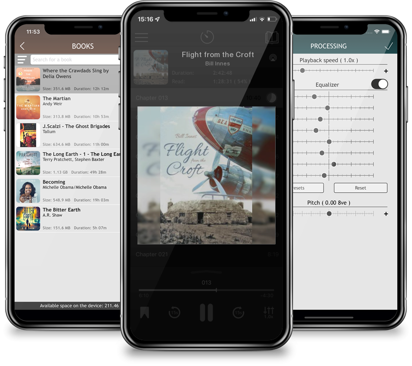 Audiobook Flight from the Croft by Bill Innes