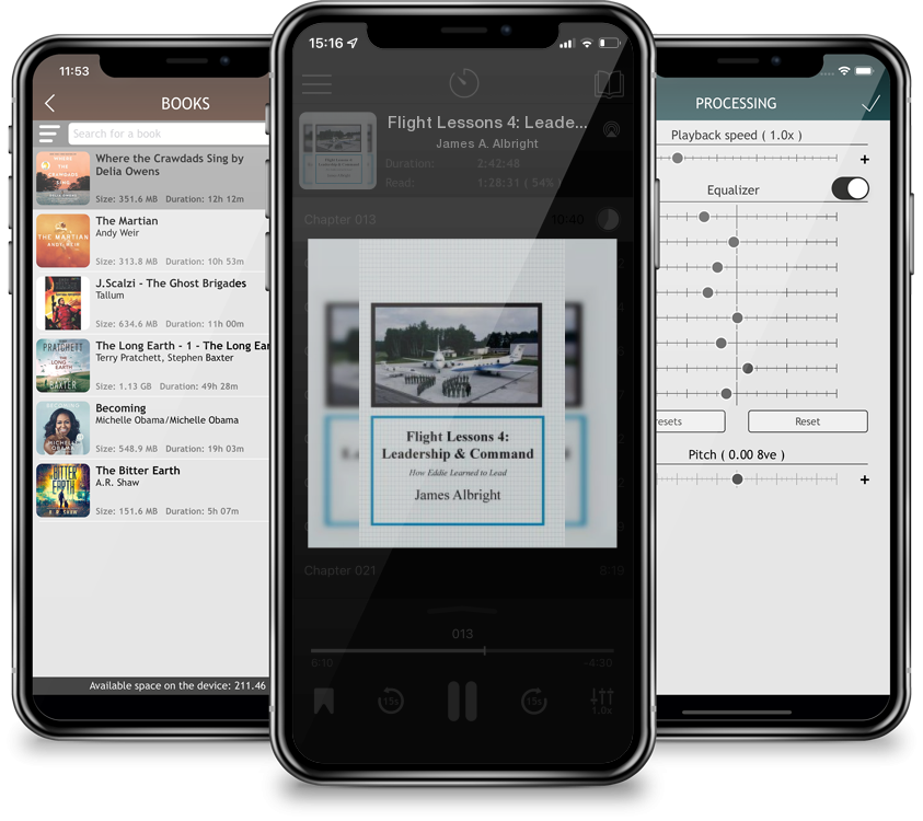 Audiobook Flight Lessons 4: Leadership and Command: How Eddie Learned to Lead by James A. Albright