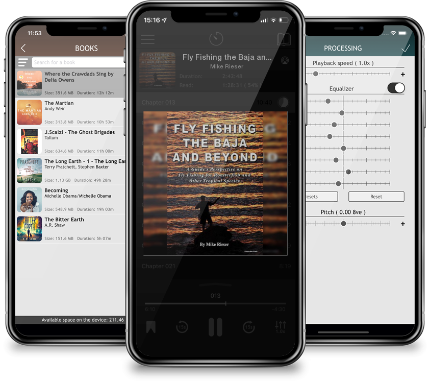 Audiobook Fly Fishing the Baja and Beyond by Mike Rieser