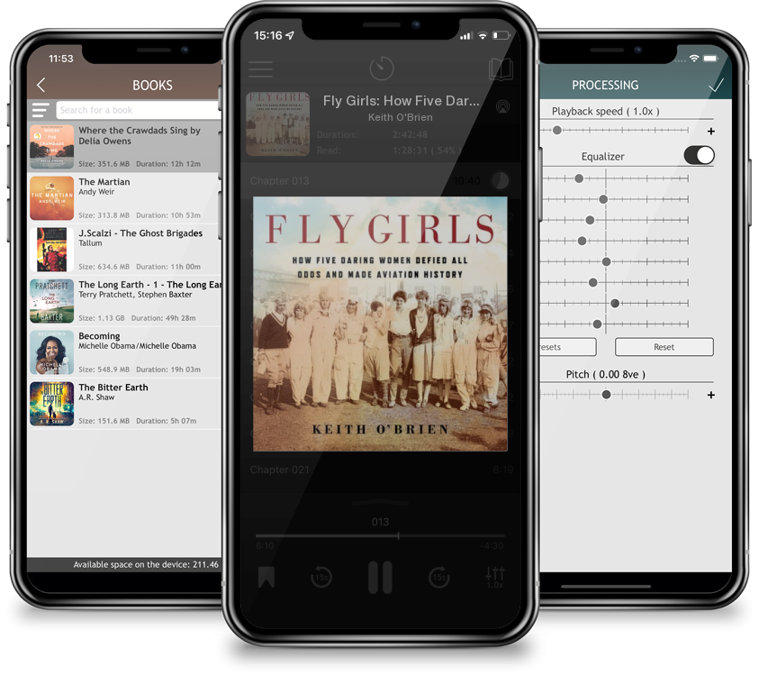 Audiobook Fly Girls: How Five Daring Women Defied All Odds and Made Aviation History (MP3 CD) by Keith O'Brien