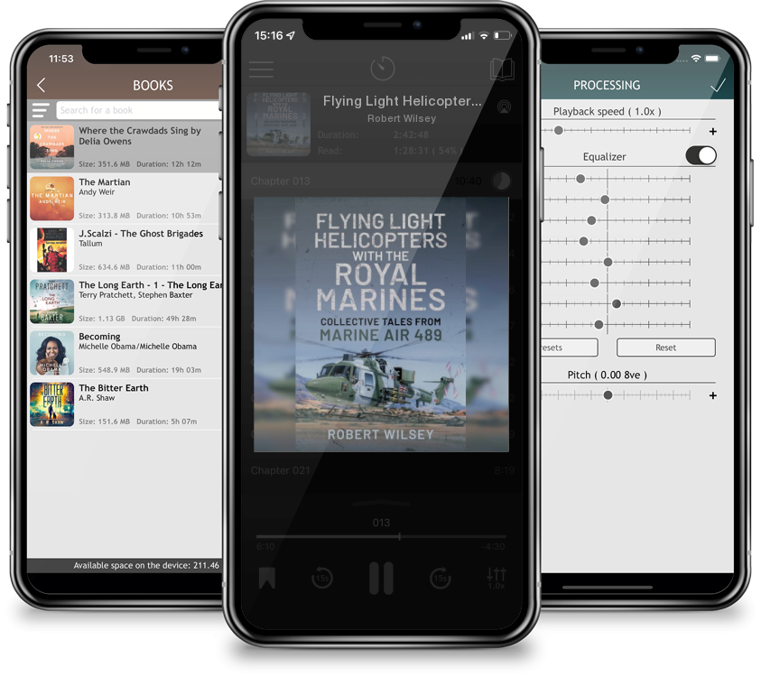 Audiobook Flying Light Helicopters with the Royal Marines: Collective Tales from Marine Air 489 by Robert Wilsey