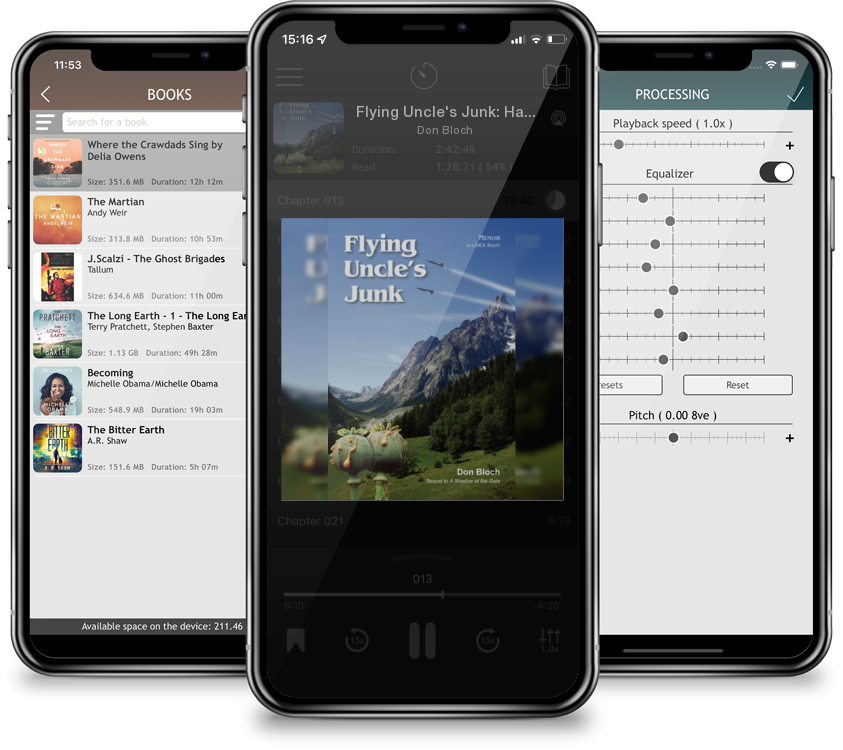 Audiobook Flying Uncle\'s Junk: Hauling Drugs for Uncle Sam by Don Bloch