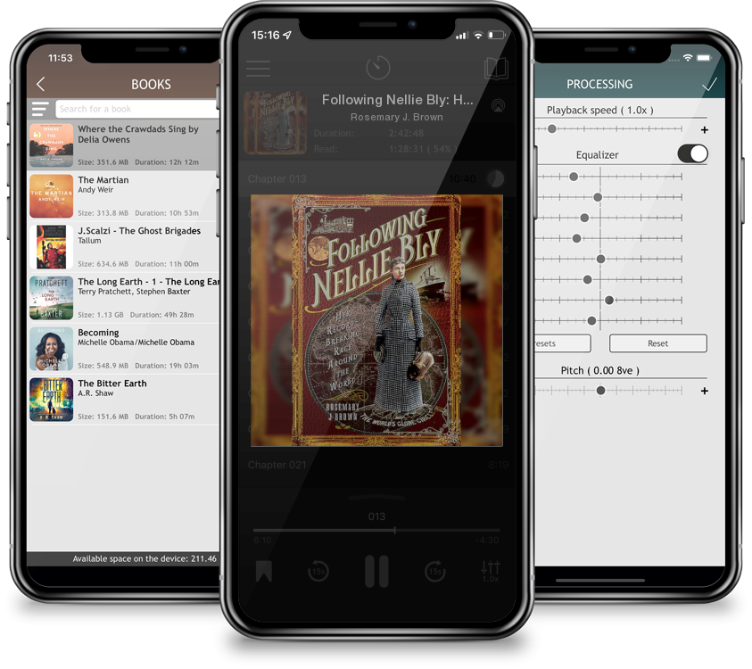 Audiobook Following Nellie Bly: Her Record-Breaking Race Around the World (Trailblazing Women) by Rosemary J. Brown