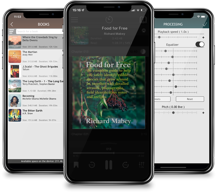 Audiobook Food for Free by Richard Mabey