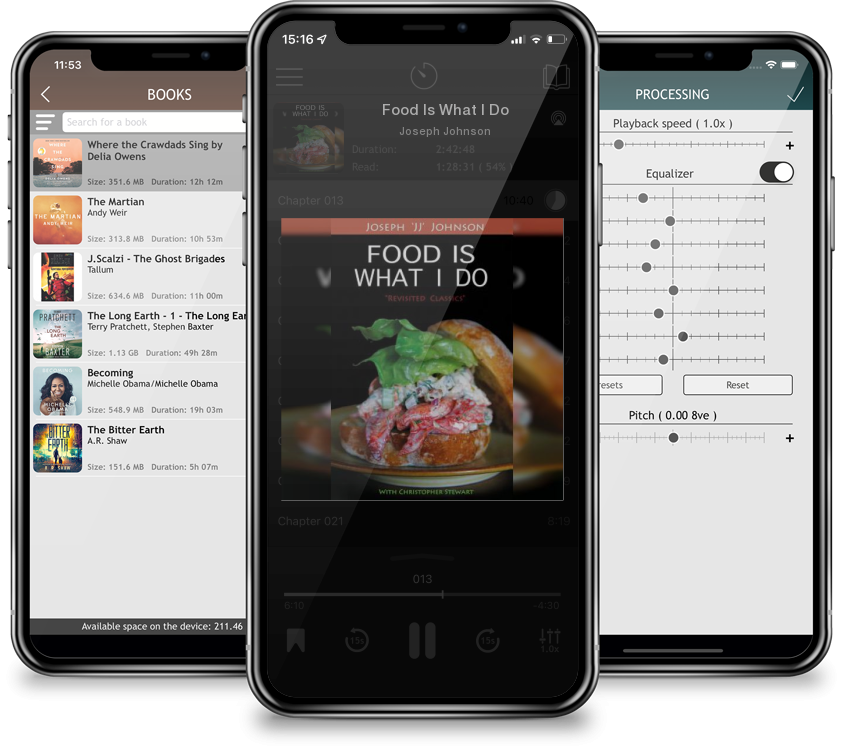 Audiobook Food Is What I Do by Joseph Johnson