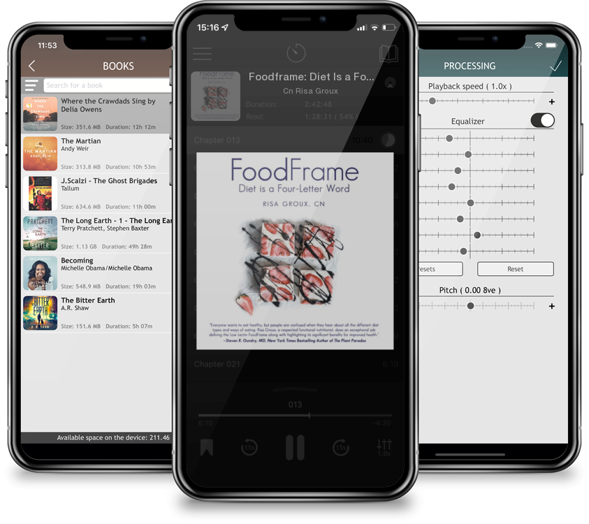 Audiobook Foodframe: Diet Is a Four-Letter Word by Cn Risa Groux