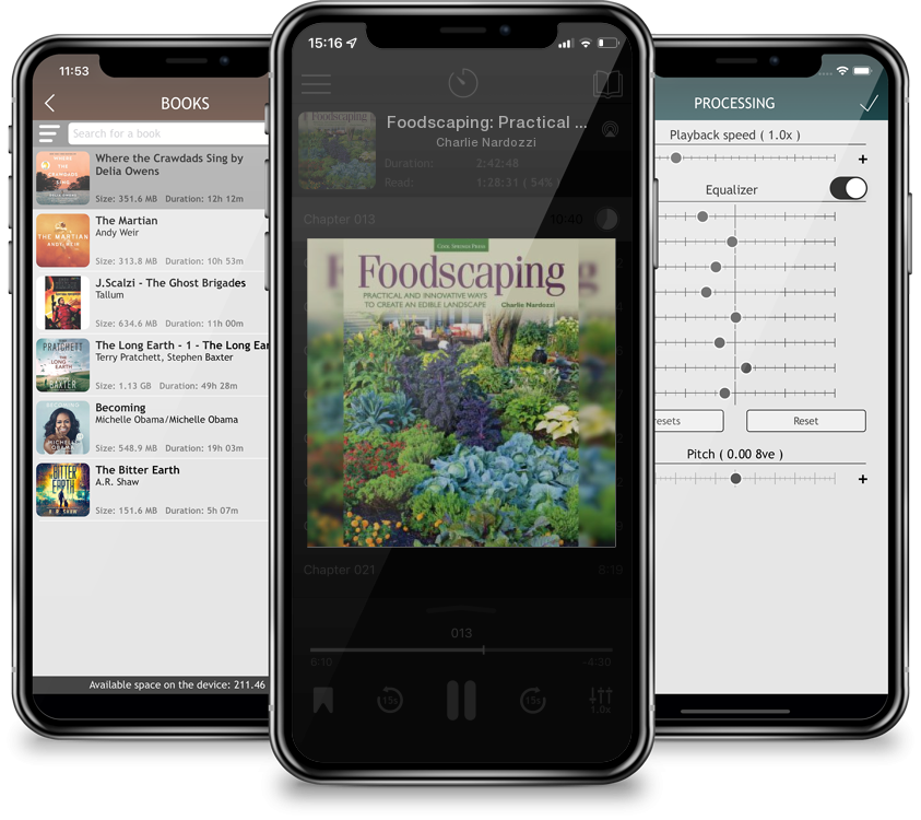 Audiobook Foodscaping: Practical and Innovative Ways to Create an Edible Landscape by Charlie Nardozzi
