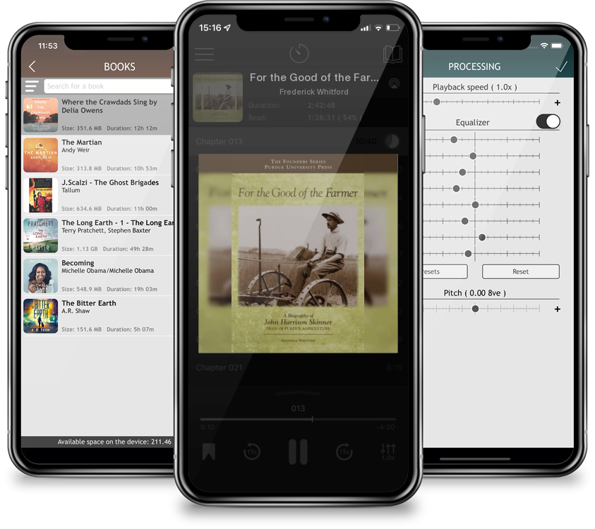 Audiobook For the Good of the Farmer: A Biography of John Harrison Skinner, Dean of Purdue Agriculture (Founders) by Frederick Whitford