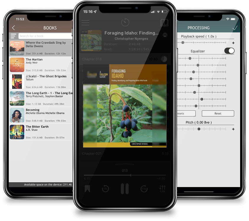 Audiobook Foraging Idaho: Finding, Identifying, and Preparing Edible Wild Foods by Christopher Nyerges