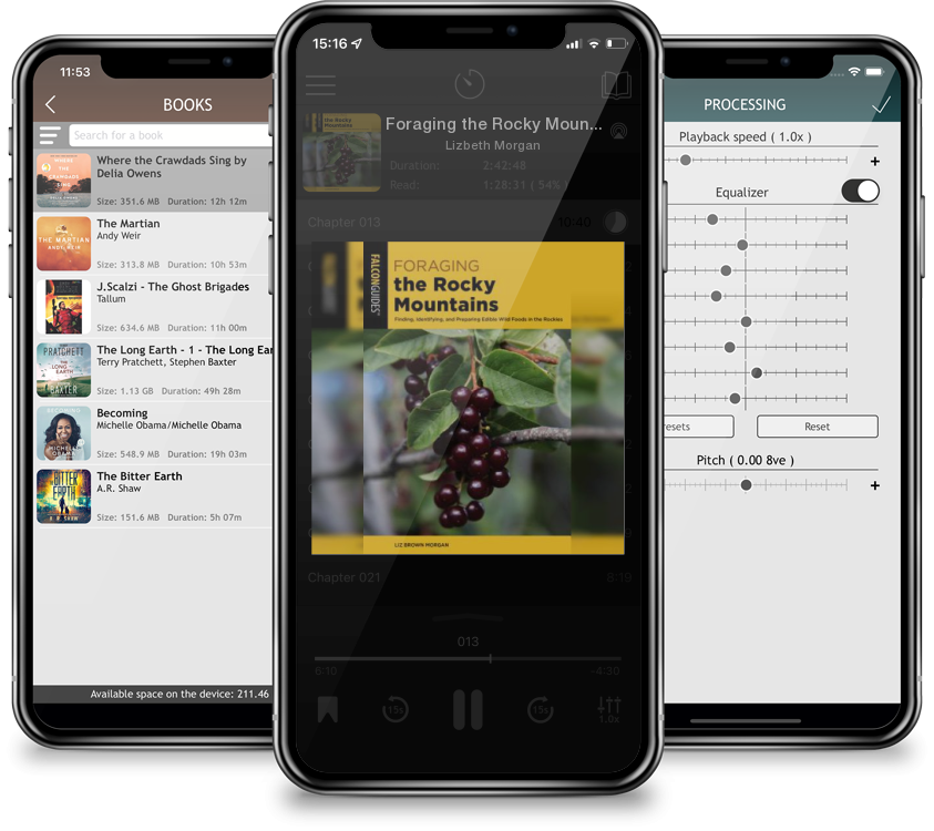 Audiobook Foraging the Rocky Mountains: Finding, Identifying, and Preparing Edible Wild Foods in the Rockies by Lizbeth Morgan