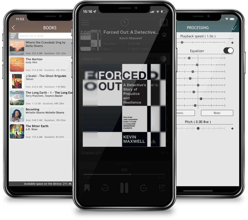 Audiobook Forced Out: A Detective\'s Story of Prejudice and Resilience by Kevin Maxwell