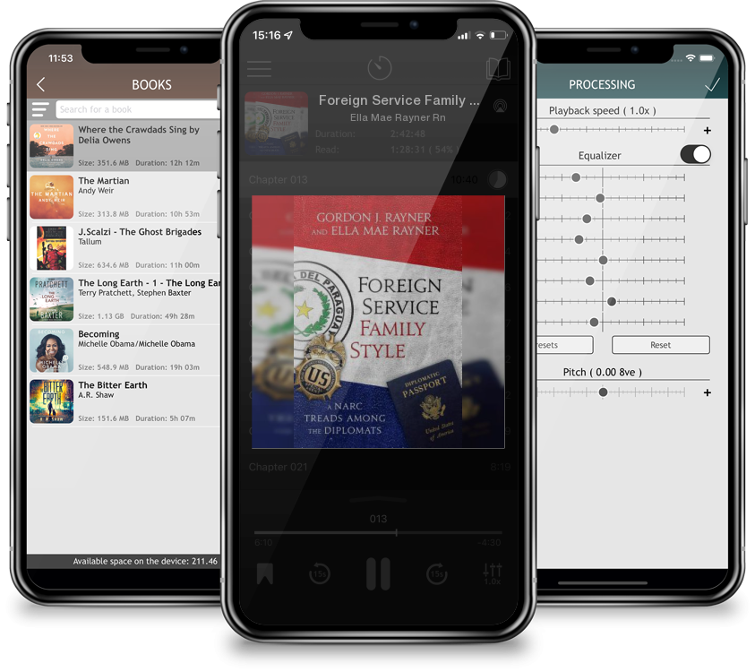 Audiobook Foreign Service Family Style: A Narc treads among the Diplomats by Ella Mae Rayner Rn