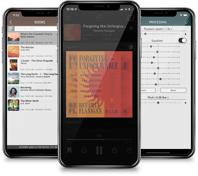 Audiobook Forgiving the Unforgivable by Beverly Flanigan