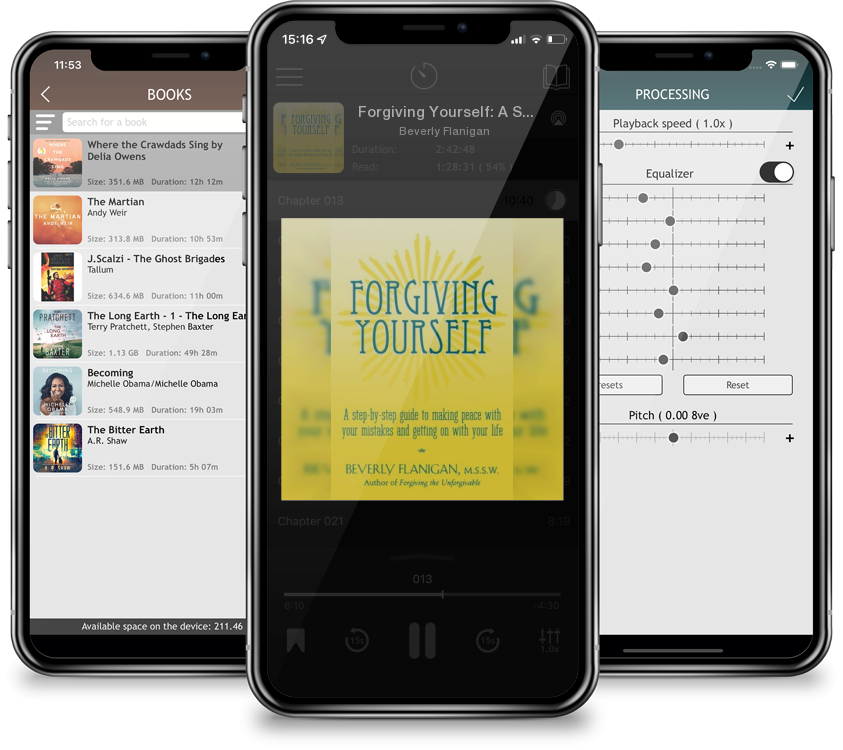 Audiobook Forgiving Yourself: A Step-By-Step Guide to Making Peace with Your Mistakes and Getting on with Your Life by Beverly Flanigan