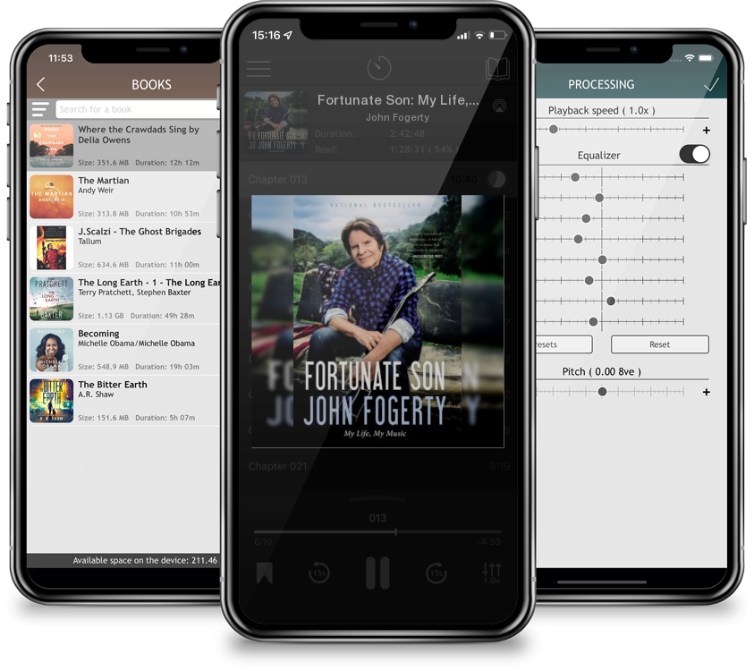 Audiobook Fortunate Son: My Life, My Music by John Fogerty