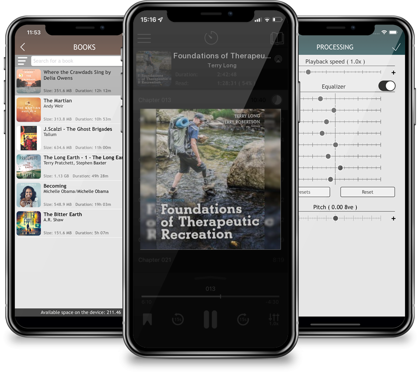 Audiobook Foundations of Therapeutic Recreation by Terry Long