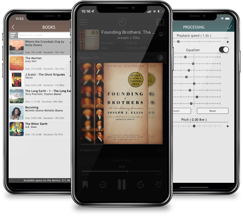 Audiobook Founding Brothers: The Revolutionary Generation (Prebound) by Joseph J. Ellis