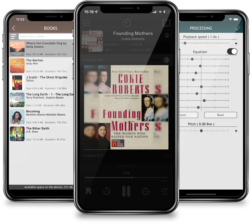Audiobook Founding Mothers by Cokie Roberts