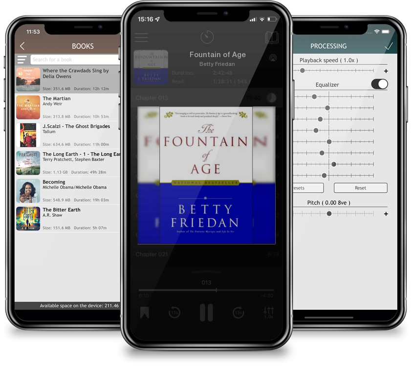 Audiobook Fountain of Age by Betty Friedan