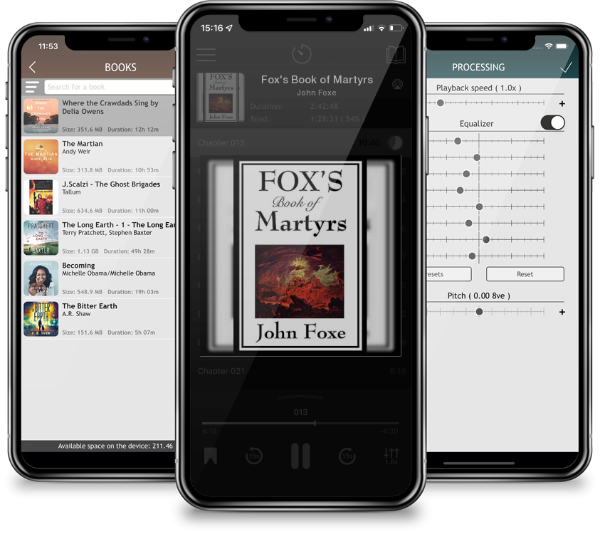 Audiobook Fox\'s Book of Martyrs by John Foxe