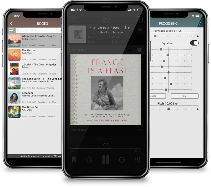 Audiobook France is a Feast: The Photographic Journey of Paul and Julia Child by Alex Prud'homme