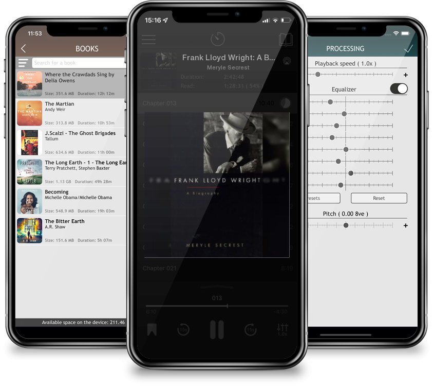 Audiobook Frank Lloyd Wright: A Biography by Meryle Secrest