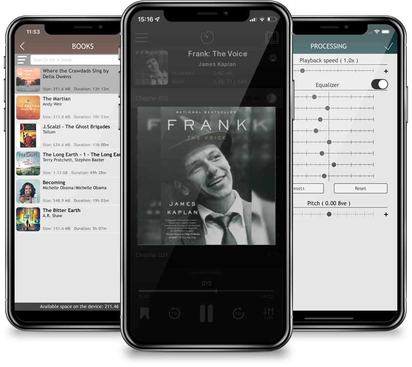 Audiobook Frank: The Voice by James Kaplan