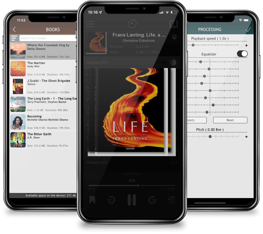 Audiobook Frans Lanting. Life. a Journey Through Time by Christine Eckstrom