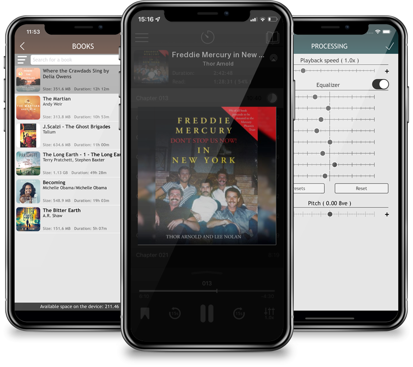 Audiobook Freddie Mercury in New York Don\'t Stop Us Now! by Thor Arnold