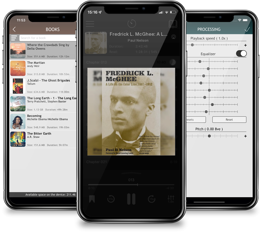 Audiobook Fredrick L. McGhee: A Life on the Color Line, 1861-1912 by Paul Nelson