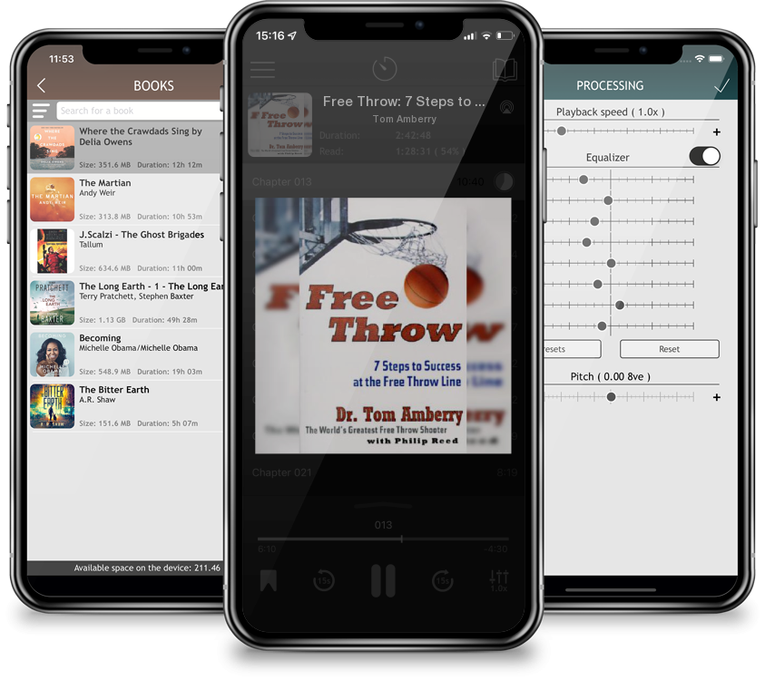 Audiobook Free Throw: 7 Steps to Success at the Free Throw Line by Tom Amberry