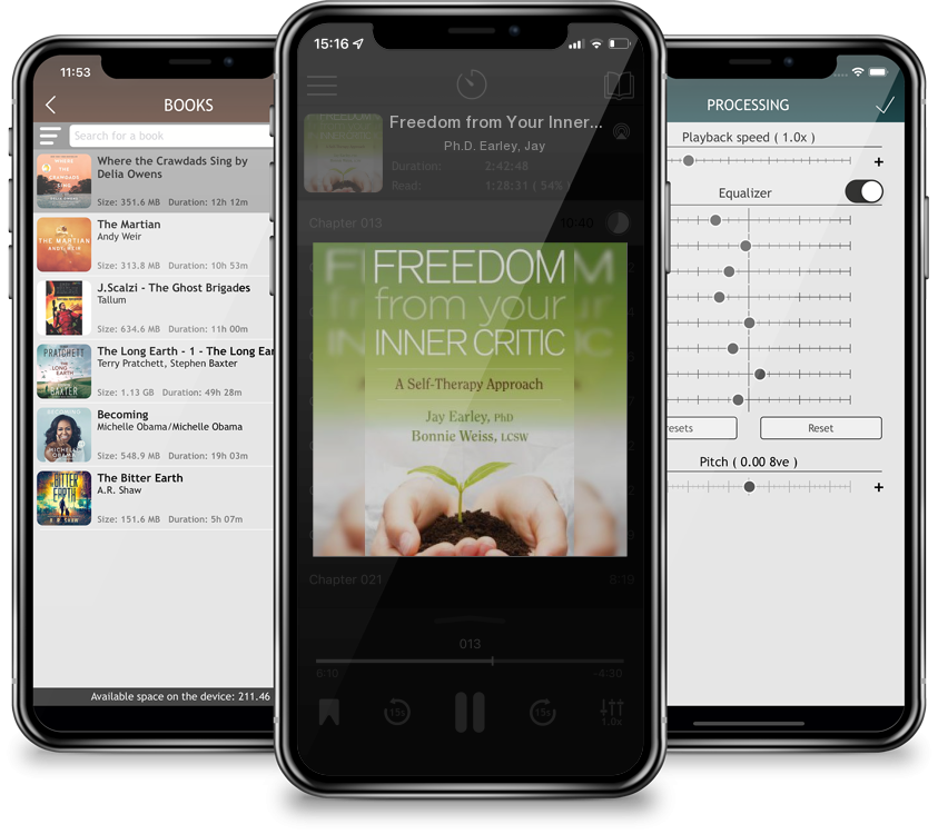 Audiobook Freedom from Your Inner Critic: A Self-Therapy Approach by Ph.D. Earley, Jay