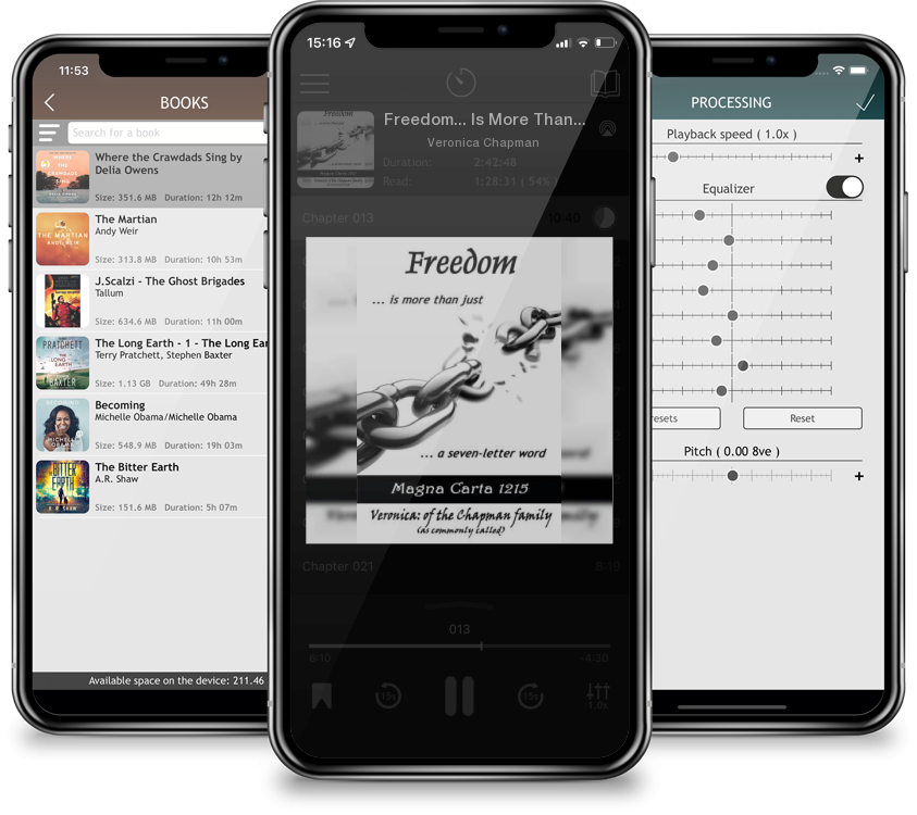 Audiobook Freedom... Is More Than Just A Seven-Letter Word by Veronica Chapman