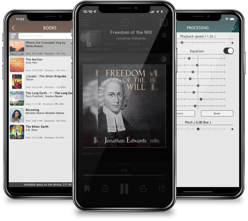 Audiobook Freedom of the Will by Jonathan Edwards