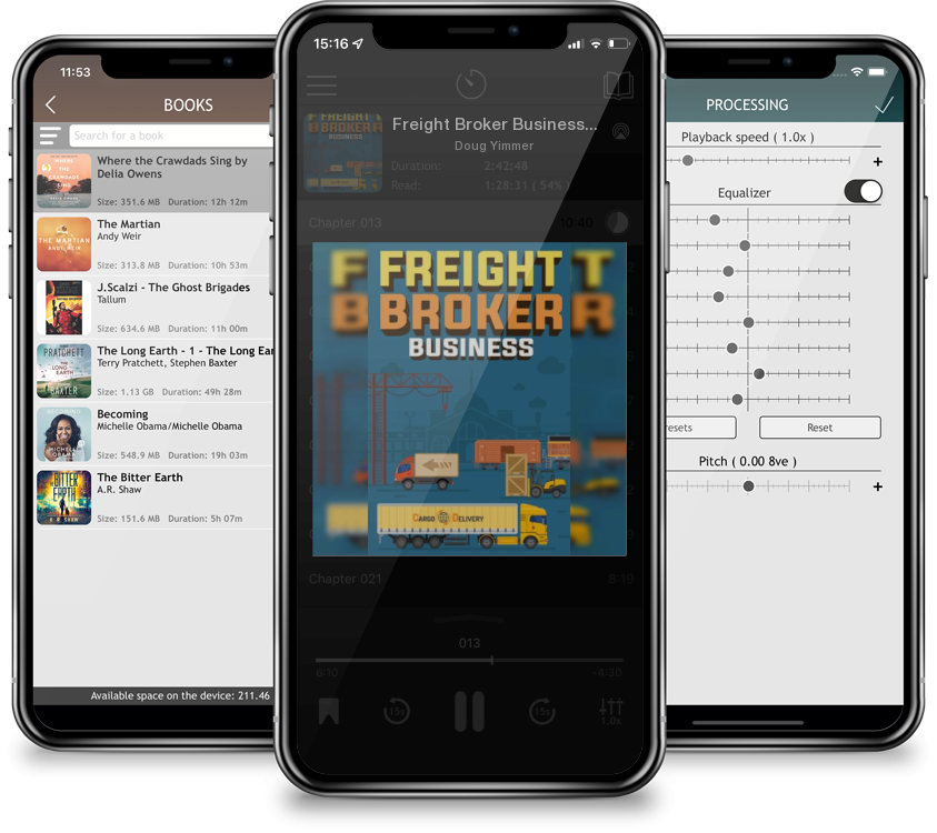 Audiobook Freight Broker Business: How to Start a Successful Freight Brokerage Company by Doug Yimmer