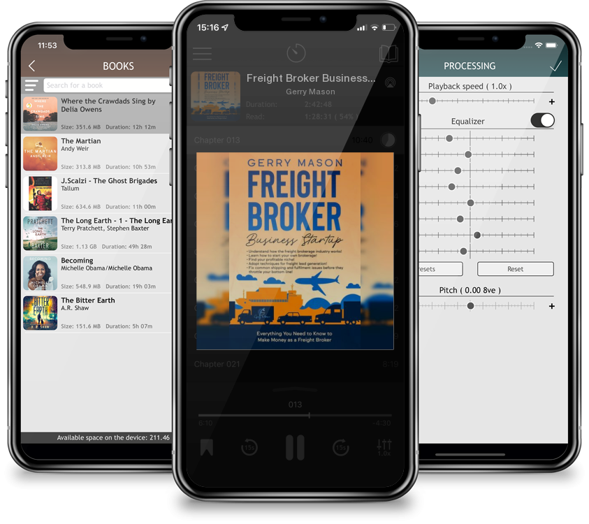 Audiobook Freight Broker Business Startup: Everything You Need to Know to Make Money as Freight Broker by Gerry Mason