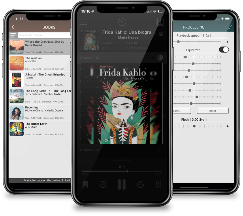 Listen Frida Kahlo: Una biografía / Frida Kahlo: A Biography by Maria Hesse in MP3 Audiobook Player for free