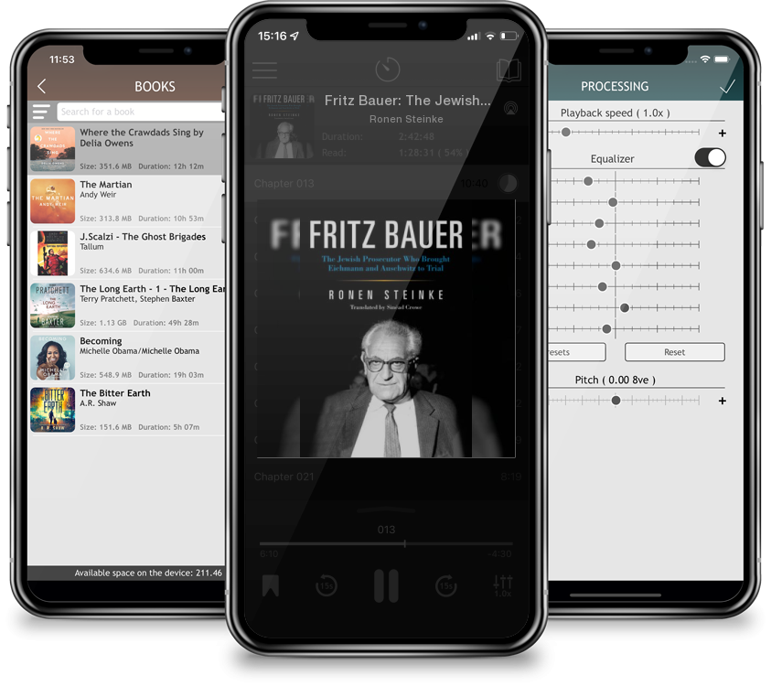 Audiobook Fritz Bauer: The Jewish Prosecutor Who Brought Eichmann and Auschwitz to Trial (German Jewish Cultures) by Ronen Steinke