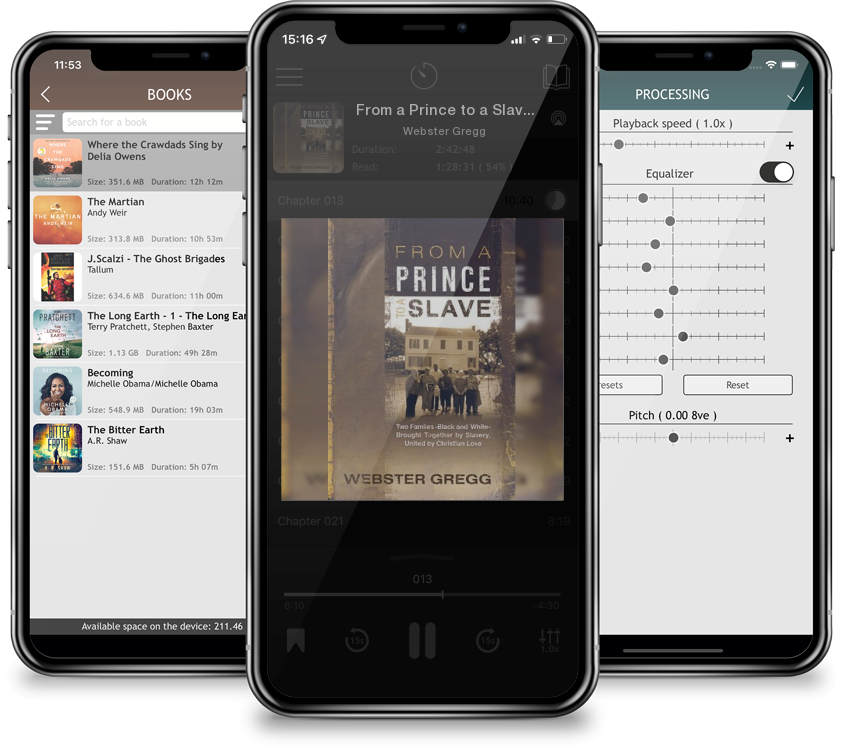 Audiobook From a Prince to a Slave: Two Families-Black and White-Brought Together by Slavery, United by Christian Love by Webster Gregg
