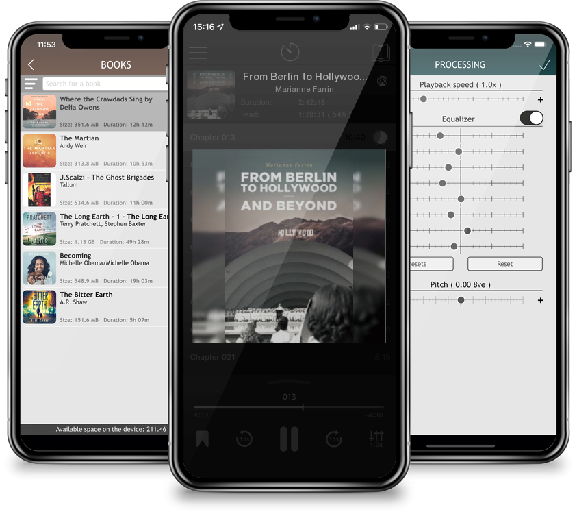 Audiobook From Berlin to Hollywood - and beyond by Marianne Farrin