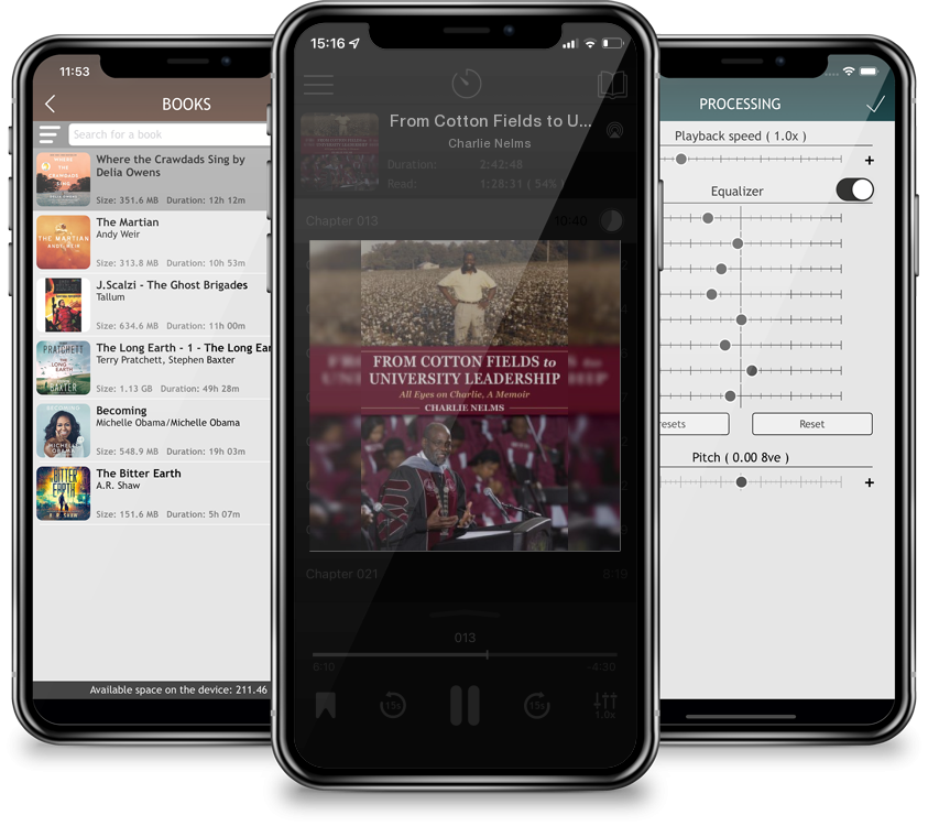 Audiobook From Cotton Fields to University Leadership: All Eyes on Charlie, a Memoir (Well House Books) by Charlie Nelms