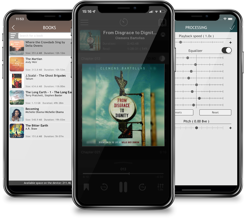 Audiobook From Disgrace to Dignity by Clemens Bartollas