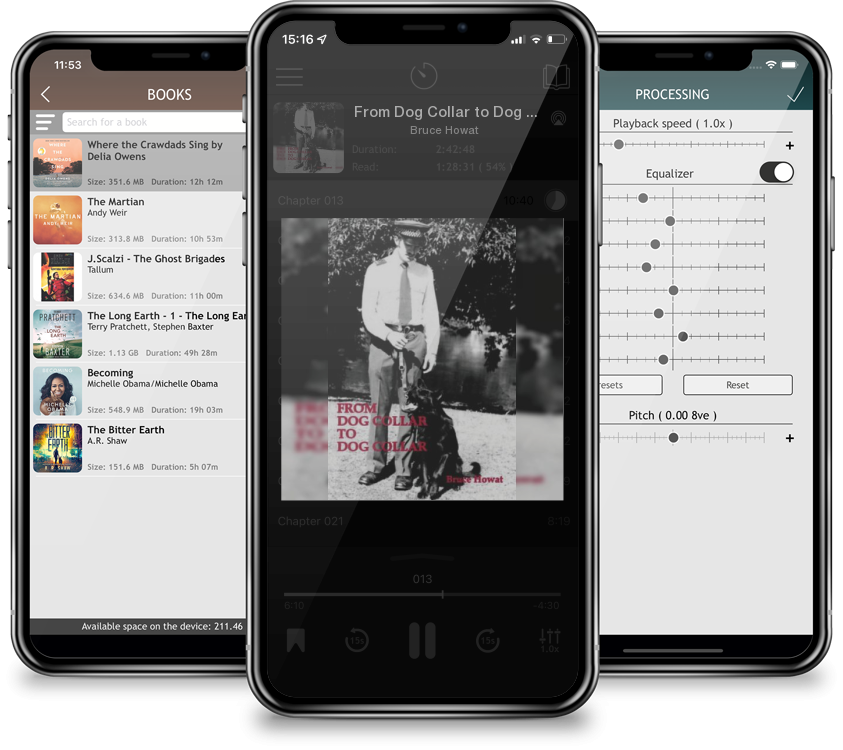 Audiobook From Dog Collar to Dog Collar by Bruce Howat