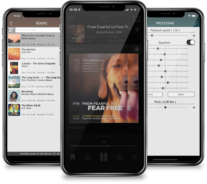 Audiobook From Fearful to Fear Free: A Positive Program to Free Your Dog from Anxiety, Fears, and Phobias by Marty Becker, DVM