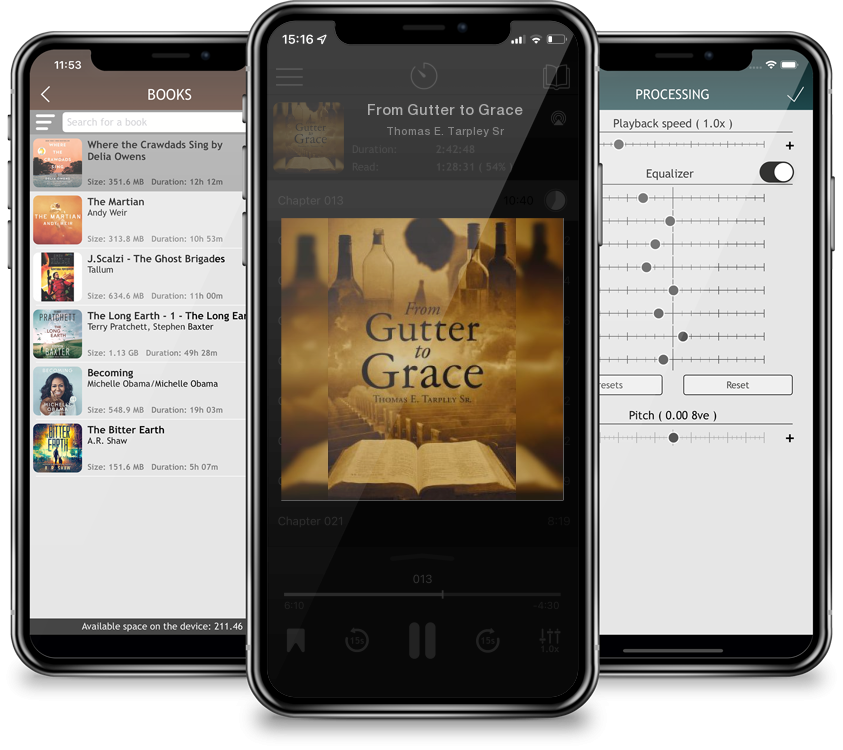 Audiobook From Gutter to Grace by Thomas E. Tarpley Sr